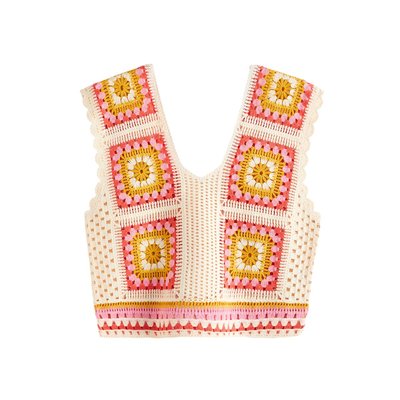 Débardeur en crochet coupe classique NEXT