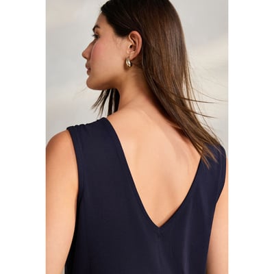 Robe d’été courte en jersey à col v NEXT
