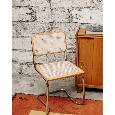 Chaise de style Breuer Alma N°687 - Bon état DEBONGOUT
