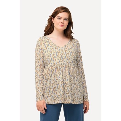 T-shirt de pyjama en coton bio. Décolleté ULLA POPKEN