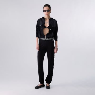 Pull à capuche zippé LIU JO