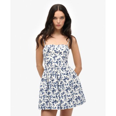 Robe courte caraco style corset SUPERDRY
