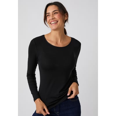 T-shirt Thermolactyl Sensitive manches longues col rond DAMART