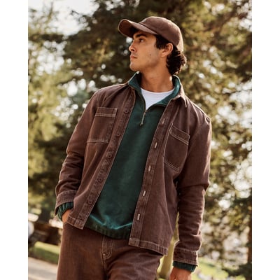 Sur-chemise denim FAGUO