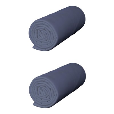Lot de 2 draps housses TERRE DE NUIT