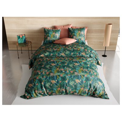 Parure de Drap + 2 taies Feuillages DOUCEUR D'INTÉRIEUR
