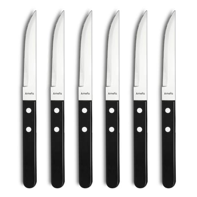 Coffret 6 couteaux steak - STEAK PIZZA 20 AMEFA