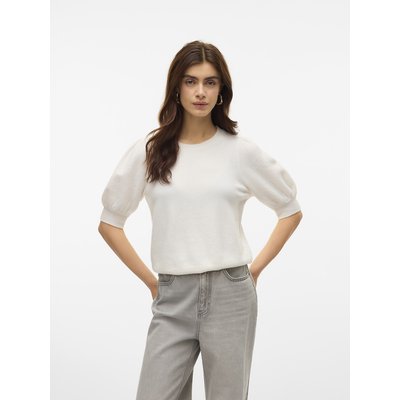 Pull col rond manches 3/4 VERO MODA