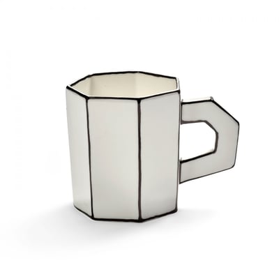 Tasse à thé Carte Blanche SERAX
