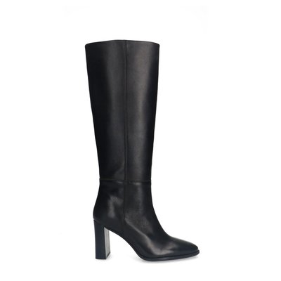 Bottes hautes en cuir à talon SACHA