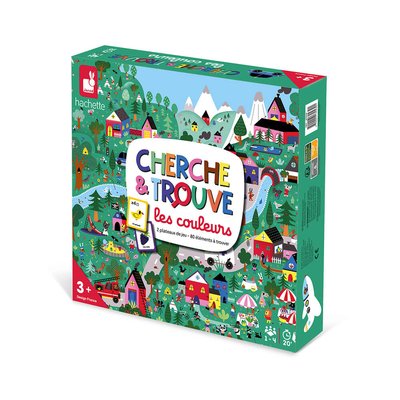 Jeu Cherche Et Trouve Les Couleurs JANOD
