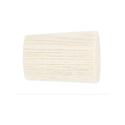 Lot De 2 Embouts En Bois Forme Cylindre Évasé D28 Naturel Blanchi MOBOIS