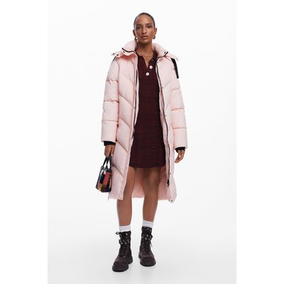 Desigual - Manteau matelassé rose DESIGUAL