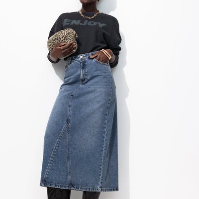 Jupe longue en jean PROMOD