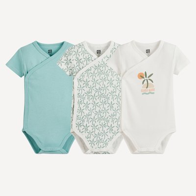 Lot de 3 bodies manches courtes LA REDOUTE COLLECTIONS