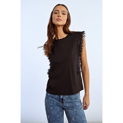T-shirt à dentelle LILI SIDONIO