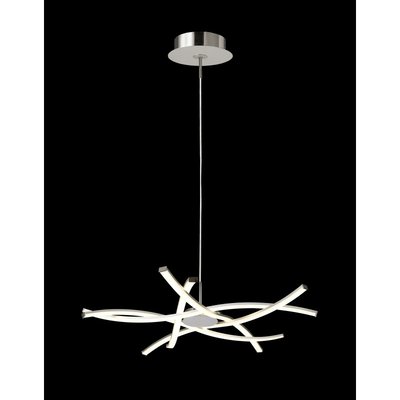 Suspension 5 lampes Aire led dimmable MANTRA