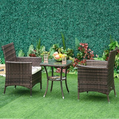 Ensemble salon de jardin 2 places OUTSUNNY