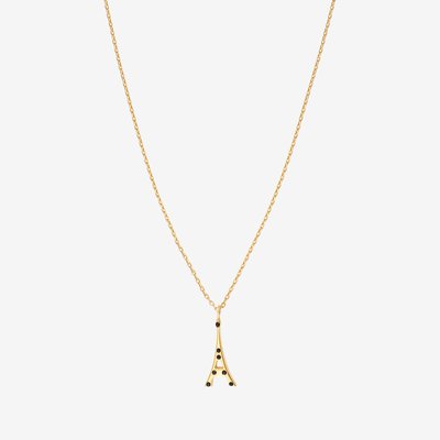 Collier doré à l'or fin PARTY CAROLINE NAJMAN