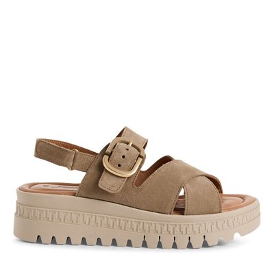 Sandale à talon en cuir TAMARIS