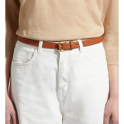 Ceinture Fine Hicat G Cuir Lisse GALERIES LAFAYETTE