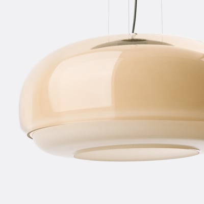 Suspension en verre coloré diamètre 45 cm, KINOKO LA REDOUTE INTERIEURS