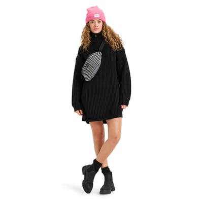 Robe pull à manches longues avec col semi-zippé HOME AGAIN. ROXY