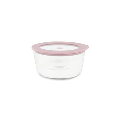 Boite hermétique ronde en verre 250ml, PRESSBOX MENASTYL