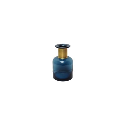 Vase en verre bouteille à col Pharmacie CHEHOMA