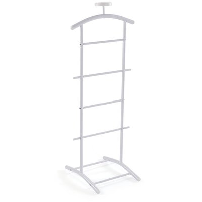 Valet de chambre en métal blanc 47x41x112cm VERSA