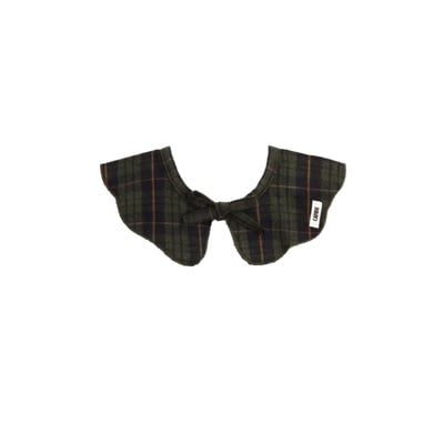 Bandana pour chien style col tartan vert, Lola CAFIDE