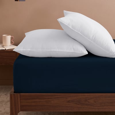 Drap housse jersey coton peigné extensible bonnet 30 cm MANHATTAN SENSEI MAISON