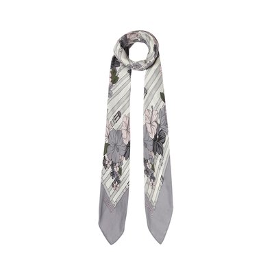 Foulard rouge à fleurs LIU JO