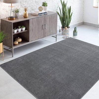 Tapis salon et chambre tissé motif uni SOULA UN AMOUR DE TAPIS