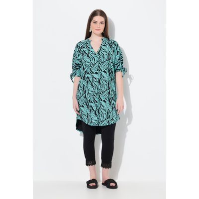 Tunique en jersey en coton bio. Col montant ULLA POPKEN