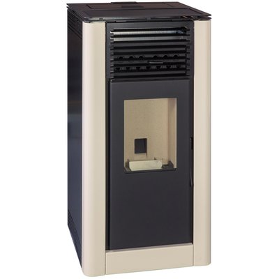 ESCALOR Poêle à granulés ISABELLA 10kW blanc A+ Conforlux FERLUX