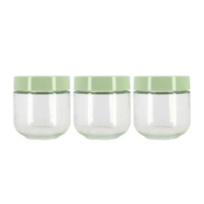 Set de 3 boîtes hermétiques en verre 30cl MENASTYL