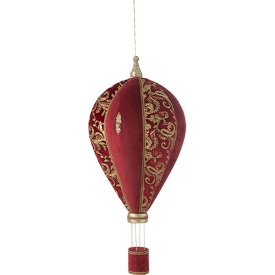 Suspension montgolfière   en polyfoam textile décoratif RECOLLECTION