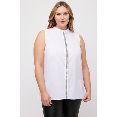 Chemise blanche col rond femme La Redoute