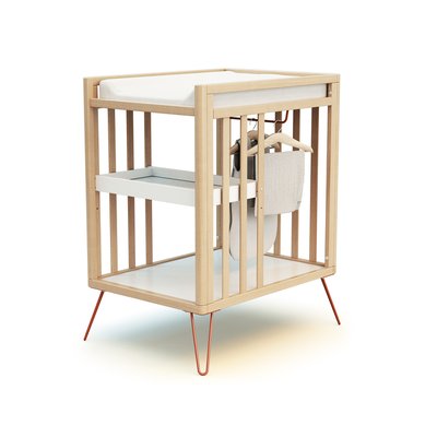 Table à langer 2 étagères en bois ONLY JURABABY