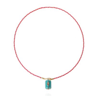Collier sautoir en cordon avec charm central FELICE HIPANEMA