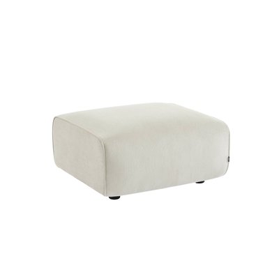 Pouf, repose-pieds pour canapé 2 places Wallas velours côtelé WALLAS SWEEEK