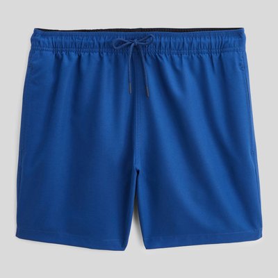 Short de bain uni, certifié Oekotex et matière recyclée MONOPRIX