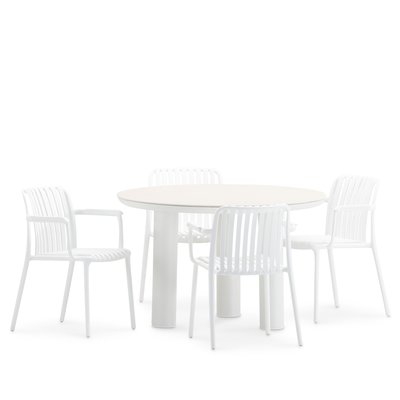 Set de jardin, 4 chaises, PETRA & CORA DEFORA HOME