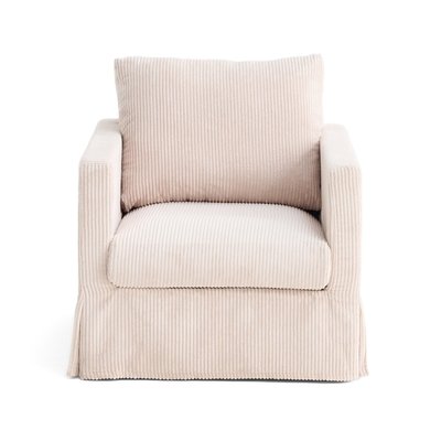 Housse de fauteuil en Velours côtelé - SERENA LISA DESIGN