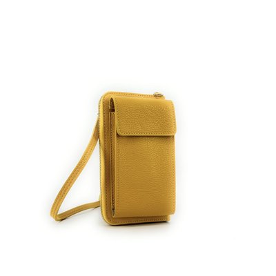 Mini-sac pochette en cuir grainé italien STREET OH MY BAG