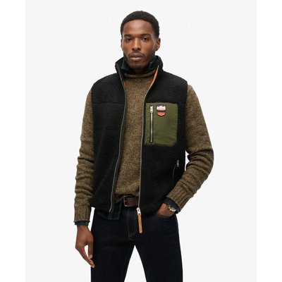 Polaire sans rétro vintage manches SUPERDRY