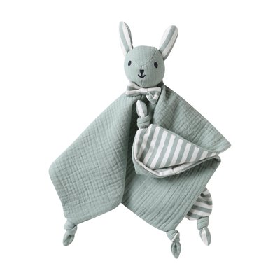 Doudou en gaze de coton bio ENVIE DE FRAISE
