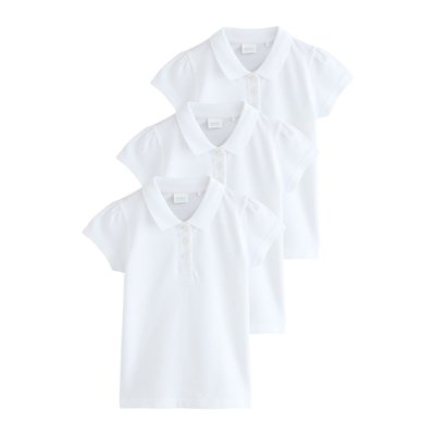 Polo en coton à manches courtes, lot de 3 NEXT