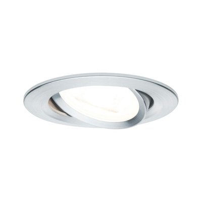 Spot Led Nova Gu10 Orientable À Encastrer Blanc Dimmable 6,5w PAULMANN